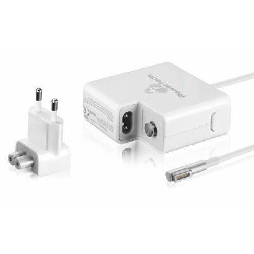 Powertech POWERTECH τροφοδοτικό laptop PT-288 για Apple, 60W, 16.5V/3.65A, λευκό