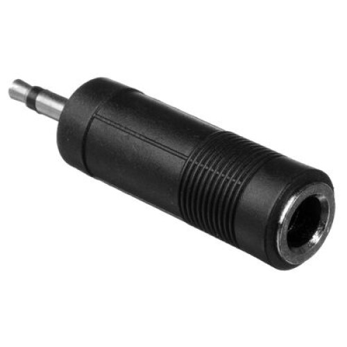 Powertech POWERTECH αντάπτορας mono 3.5mm σε 6.35mm CAB-J023, μαύρος, 5τμχ