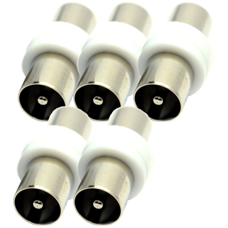 Powertech POWERTECH αντάπτορας PAL 9.5mm αρσενικό CAB-V022 για TV, 5τμχ