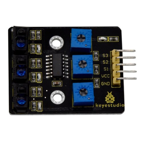 KEYESTUDIO KEYESTUDIO 3-channel infrared line tracking sensor KS0453