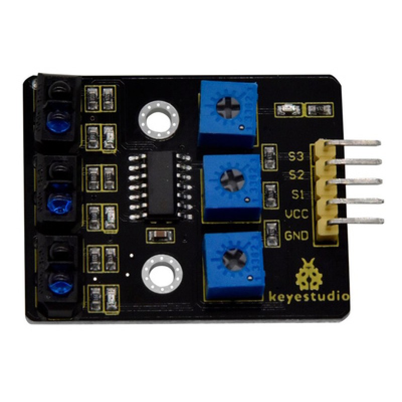 KEYESTUDIO KEYESTUDIO 3-channel infrared line tracking sensor KS0453