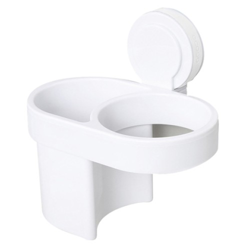 ECOCO ECOCO βάση οδοντόβουρτσας και σεσουάρ μαλλιών E1509, λευκή