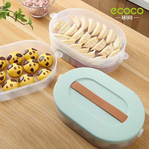 ECOCO ECOCO Δοχείο 3 επιπέδων E2018, πράσινο