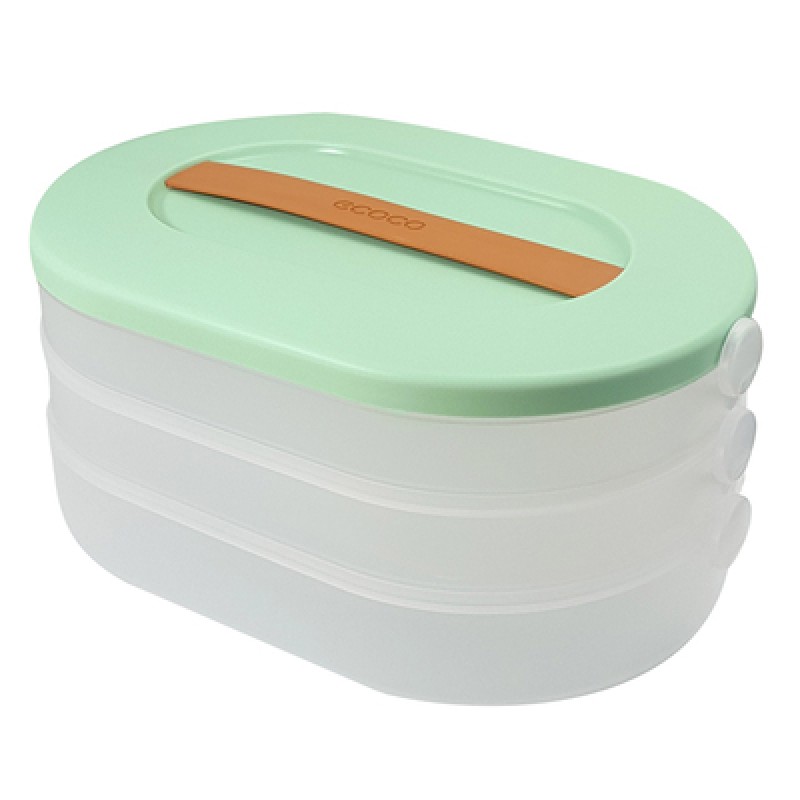ECOCO ECOCO Δοχείο 3 επιπέδων E2018, πράσινο