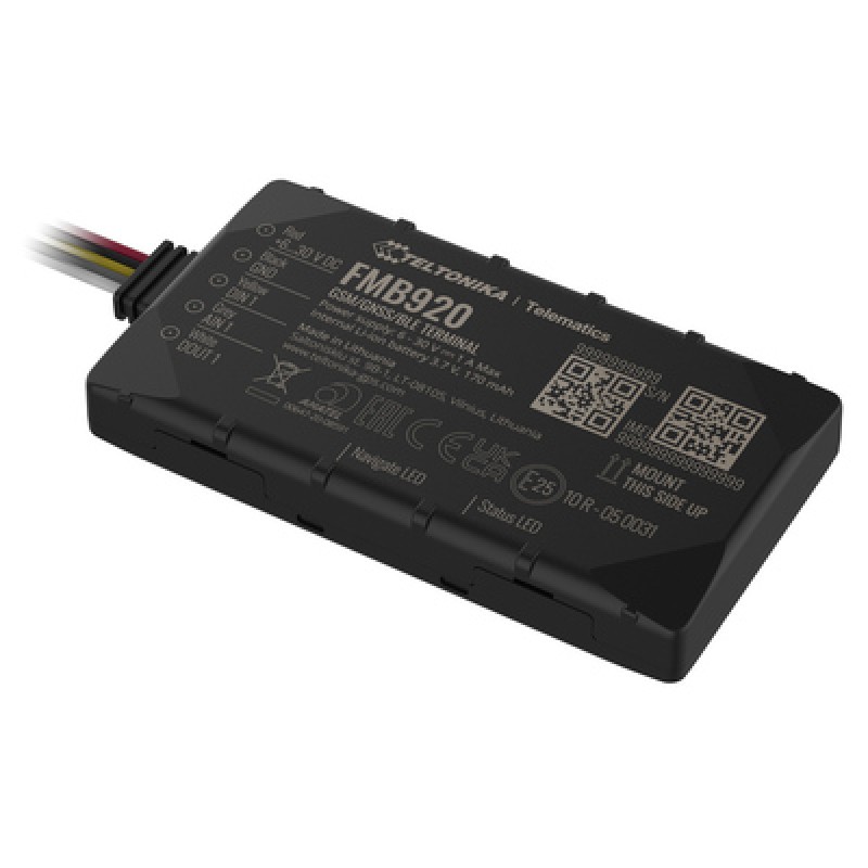 TELTONIKA TELTONIKA GPS Tracker αυτοκινήτου FMB920AE5M01, GSM/GPRS/GNSS, Bluetooth