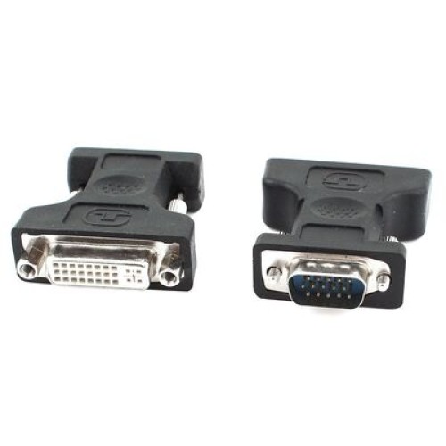 Powertech POWERTECH αντάπτορας VGA σε DVI 24+5 CAB-G016, συμβατό με 24+1, μαύρος