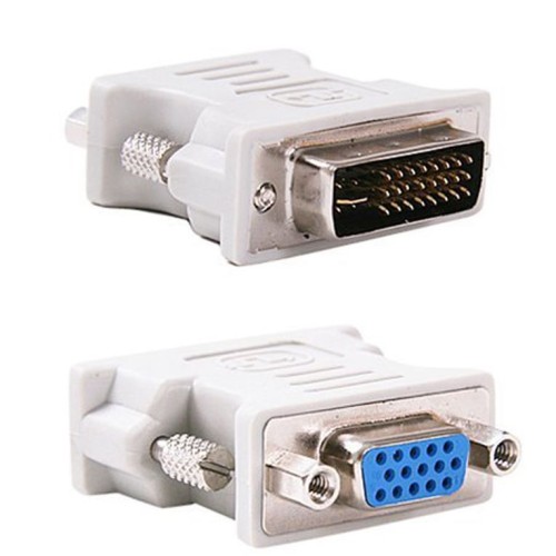 Powertech POWERTECH αντάπτορας VGA σε DVI-I 24+5 CAB-G019, λευκός