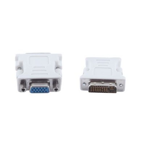 Powertech POWERTECH αντάπτορας VGA σε DVI-I 24+5 CAB-G019, λευκός
