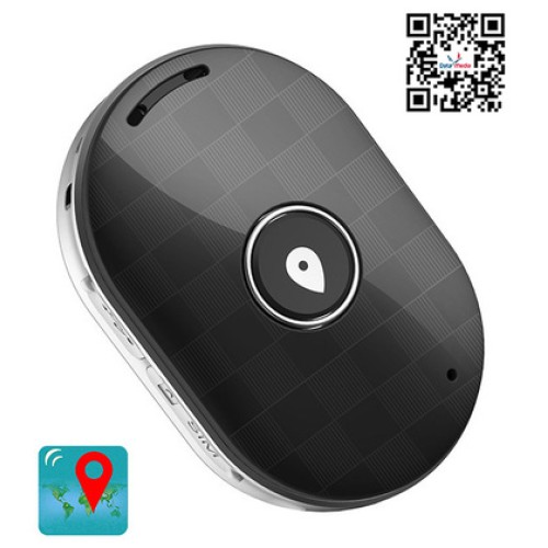 UNBRANDED Mini GPS Eντοπισμού Θέσης Q60, 400mAh, Αδιάβροχο, Black