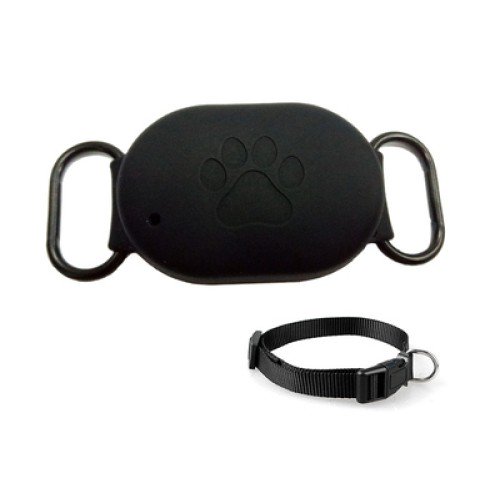 UNBRANDED Θήκη κολάρου για κατοικίδια, για τα GPS Tracker Q60, Black