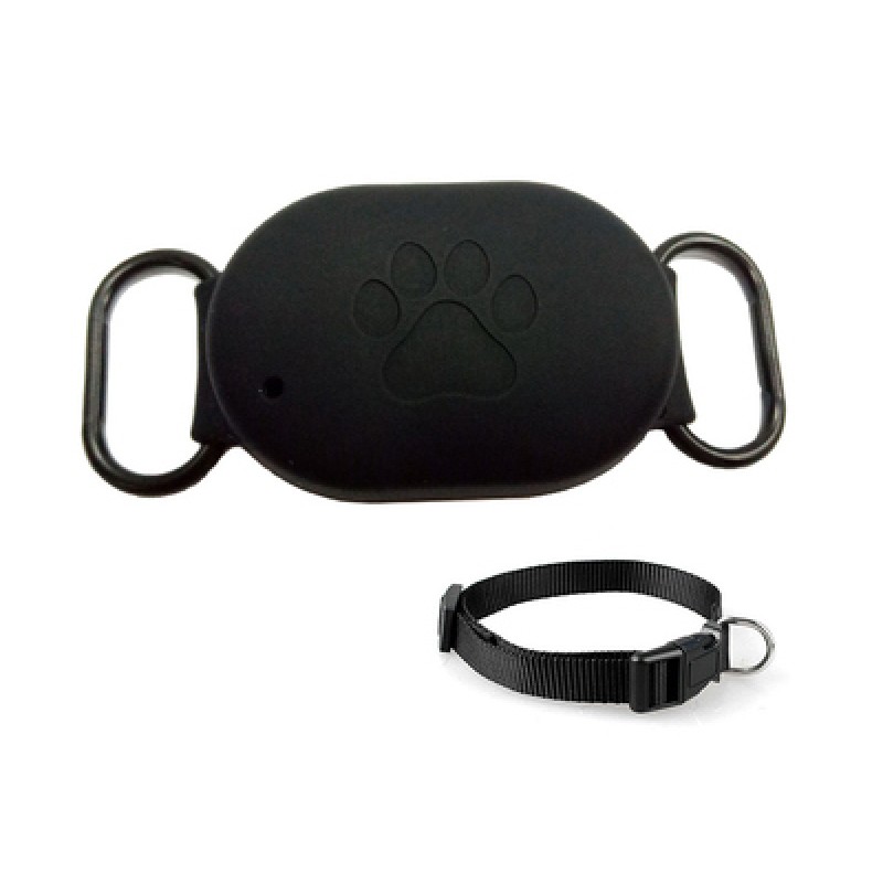 UNBRANDED Θήκη κολάρου για κατοικίδια, για τα GPS Tracker Q60, Black