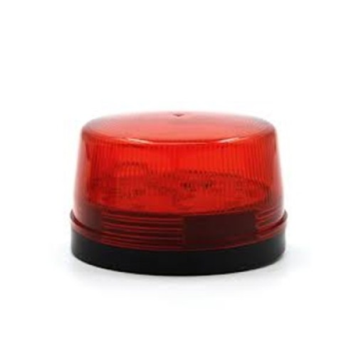 UNBRANDED Strobe εσωτερικών & εξωτερικών χώρων, LED, 12V, Red
