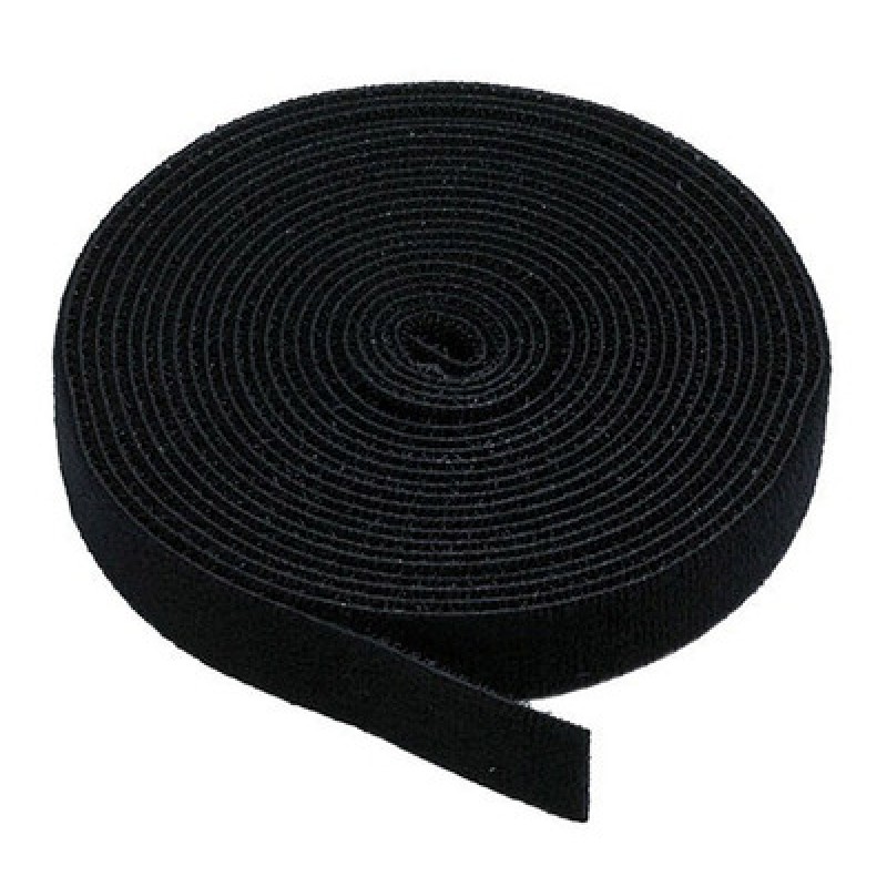 Powertech POWERTECH ταινία τύπου velcro TIES-003, πολλαπλών χρήσεων, 20mm, 3m, μαύρη