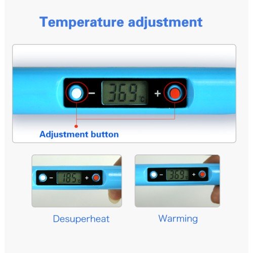 SUNSHINE SUNSHINE κολλητήρι SL-936D με LED φωτισμό, 80W, 180~480 °C