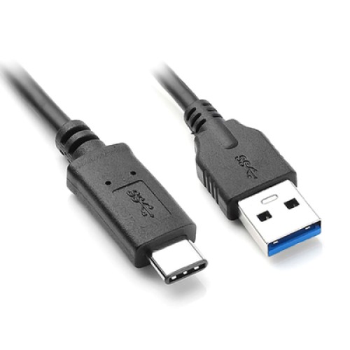 Powertech POWERTECH καλώδιο USB 3.0 σε USB-C CAB-UC013, 1m, μαύρο