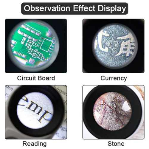 SUNSHINE SUNSHINE μεγεθυντικός φακός χειρός MG6B-1B με φωτισμό LED, Φ21mm, 40x