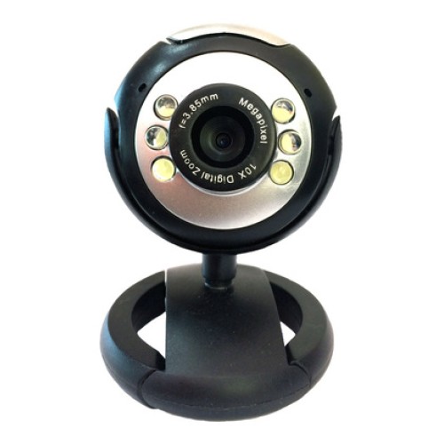 Powertech POWERTECH Web Camera PT-509 1.3MP, Plug & Play, μαύρη