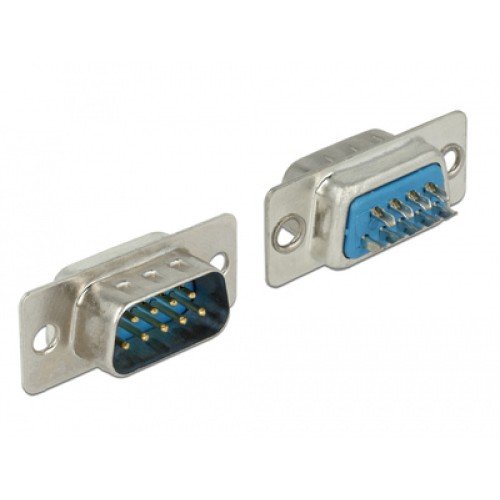 DELOCK DELOCK Connector Σειριακής θύρας Sub-D9 με ακίδες, male