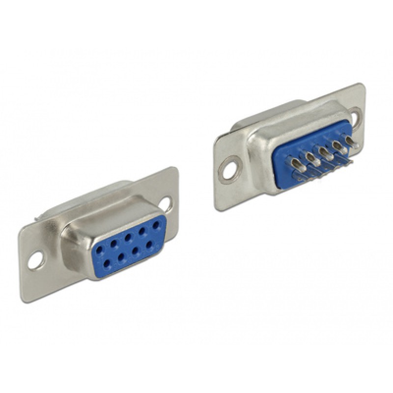 DELOCK DELOCK Connector Σειριακής θύρας Sub-D9 με ακίδες, female