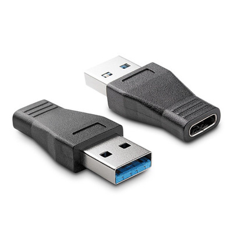 Powertech POWERTECH αντάπτορας USB 3.0 σε USB-C CAB-U097, 5Gbps, μαύρος