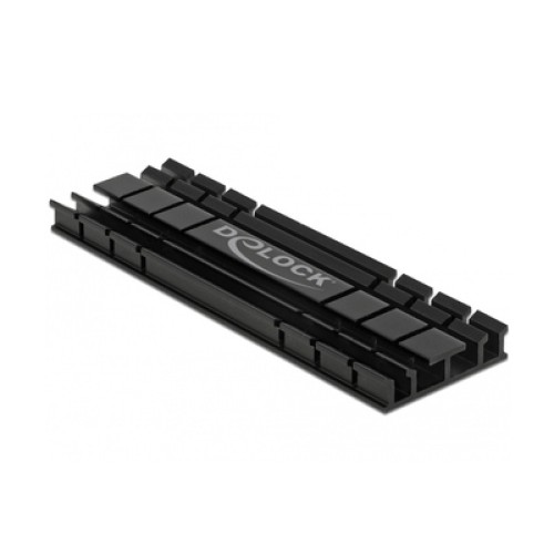 DELOCK DELOCK Ψύκτρα 70 mm flat για M.2 συσκευές, μαύρη