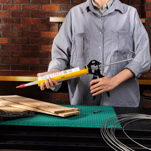 DELI DELI πιστόλι σιλικόνης DL2370A, ανοικτού τύπου, 250mm