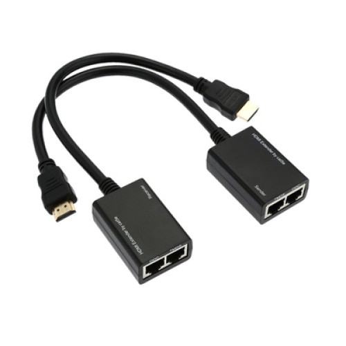Powertech POWERTECH HDMI video extender CAB-H078 μέσω καλωδίου RJ45, 1080p, 30m