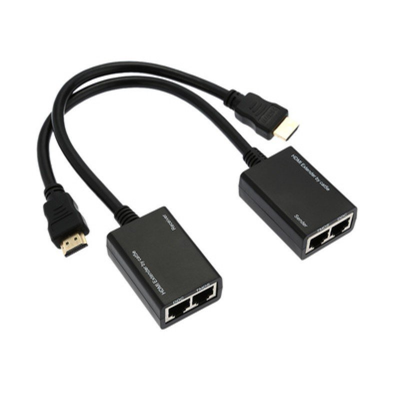 Powertech POWERTECH HDMI video extender CAB-H078 μέσω καλωδίου RJ45, 1080p, 30m