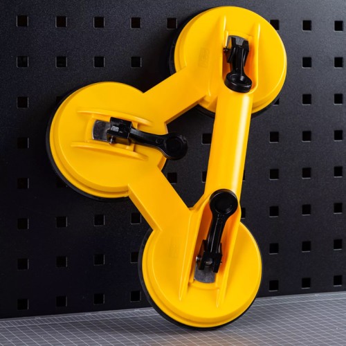 DELI DELI βεντούζα τζαμιών DL-XP23 ικανότητα συγκράτησης 120kg, τριπλή, 118mm