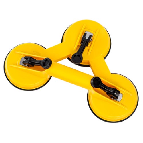 DELI DELI βεντούζα τζαμιών DL-XP23 ικανότητα συγκράτησης 120kg, τριπλή, 118mm