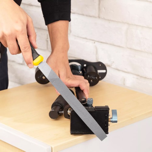 DELI DELI σετ λίμες μετάλλου DL352085 με αντιολισθητική λαβή, 200mm, 5τμχ