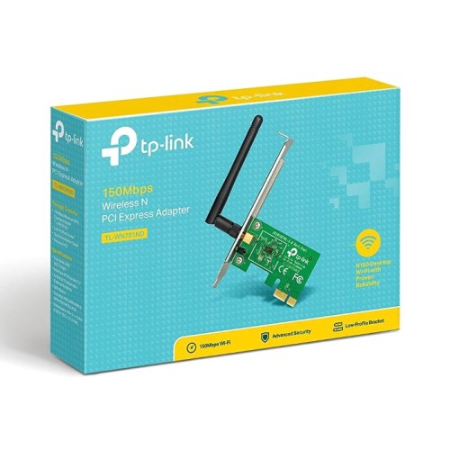 TP-Link TP-LINK Ασύρματο N PCI Adapter TL-WN781ND, 150Mbps, WPA/WPA2, Ver. 1.0