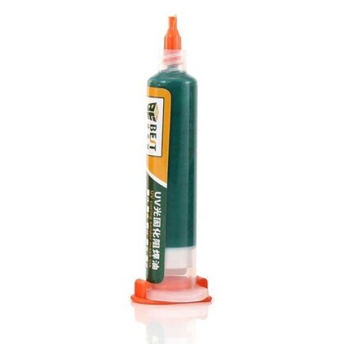 BEST BEST PCB Repairing UV Solder mask ink BST-UVH900, 10cc, πράσινο