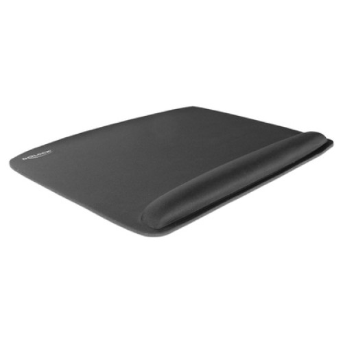DELOCK DELOCK mousepad για laptop με στήριγμα καρπού 12601, 320x420mm, μαύρο