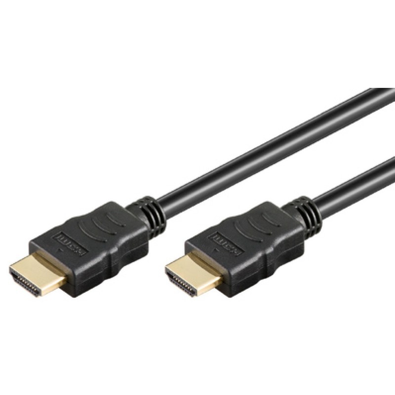 GOOBAY GOOBAY καλώδιο HDMI 2.0 61159 με Ethernet, 4K/60Hz, 18 Gbps, 2m, μαύρο