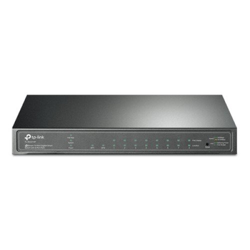 TP-Link TP-LINK JetStream switch TL-SG2210P, 10-Port Gigabit, 8x PoE+, Ver. 5.0