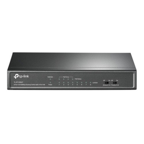 TP-Link TP-LINK desktop switch TL-SF1008LP, 8-Port 10/100Mbps, 4x PoE, Ver. 2.0