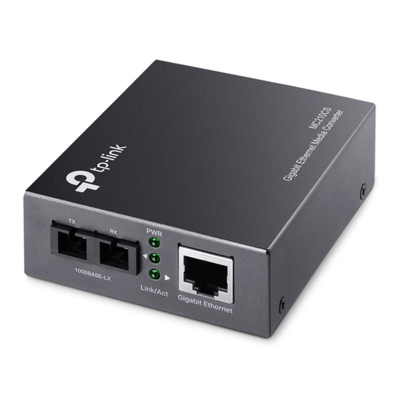 TP-Link TP-LINK Gigabit Single-Mode Media Converter MC210CS, Ver. 5.20