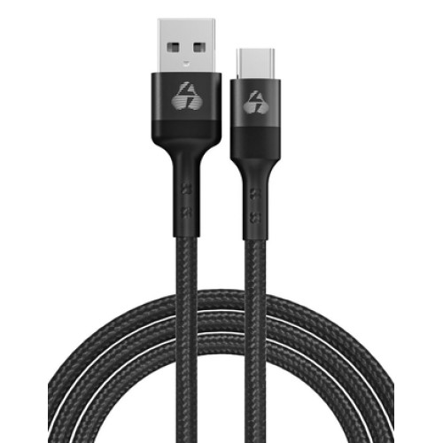 Powertech POWERTECH καλώδιο USB σε USB-C PTR-0129, PD 60W, copper, 60cm, μαύρο