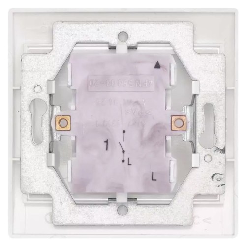 TESLA STROPKOV TESLA STROPKOV διακόπτης τοίχου A0260, μονός, 1-way, λευκός