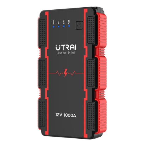 UTRAI UTRAI εκκινητής μπαταρίας αυτοκινήτου JS-Mini με φακό, 12V/1000A, 13000mah