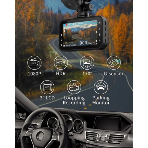 THIEYE THIEYE κάμερα αυτοκινήτου Carbox 6R, μπροστινή & οπίσθια, 3