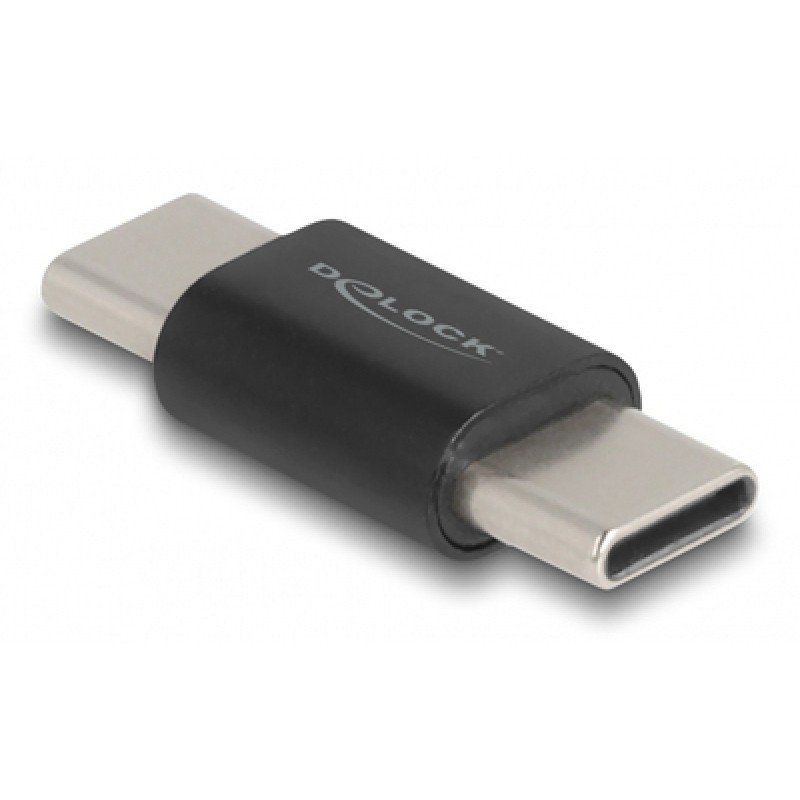 DELOCK DELOCK αντάπτορας USB-C 60035, αρσενικό σε αρσενικό, 10Gbps, μαύρος