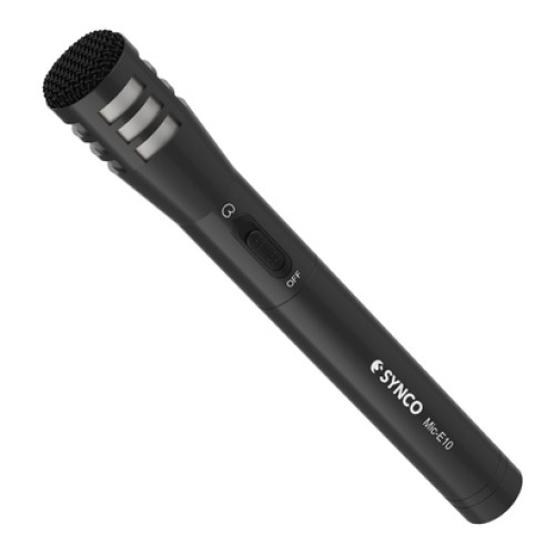 SYNCO SYNCO μικρόφωνο χειρός SY-E10-MIC, δυναμικό, καρδιοειδές, XLR, μαύρο