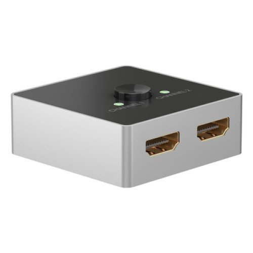 GOOBAY GOOBAY HDMI switch 58486, 2-in σε 1-out, 4K/60Hz, μαύρο