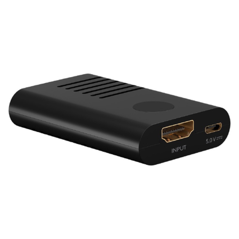 GOOBAY GOOBAY HDMI repeater 58492, 4K/60Hz έως 20m, 4K/30Hz έως 25m, μαύρο
