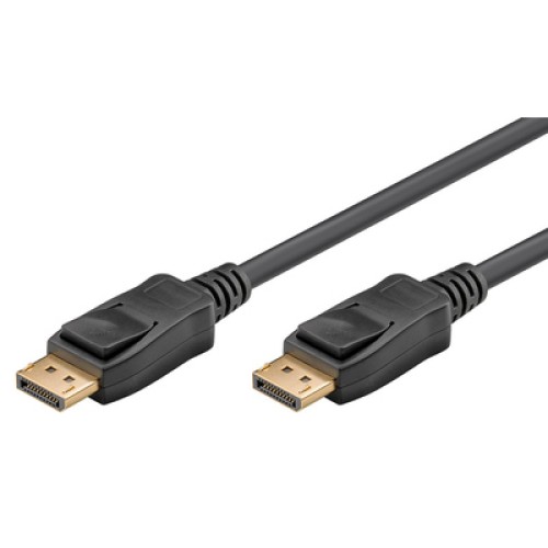GOOBAY GOOBAY καλώδιο DisplayPort 61696, 8K/60Hz, 32.4 Gbit/s, 1m, μαύρο