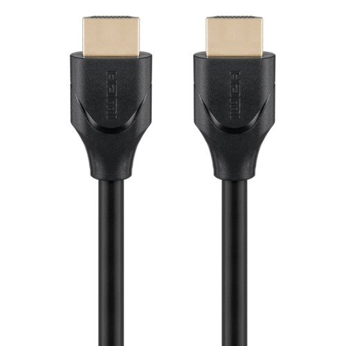 GOOBAY GOOBAY καλώδιο HDMI 2.1 61637, Ethernet ARC 8K/60Hz 48 Gbps, 0.5m, μαύρο