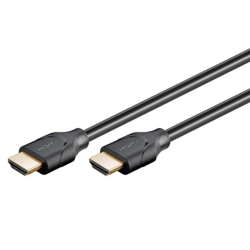 GOOBAY GOOBAY καλώδιο HDMI 2.1 61639, Ethernet ARC 8K/60Hz 48 Gbps, 1.5m, μαύρο