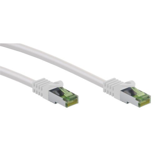 GOOBAY GOOBAY καλώδιο δικτύου 61102, CAT 8.1 S/FTP, copper, GHMT, 0.25m, λευκό